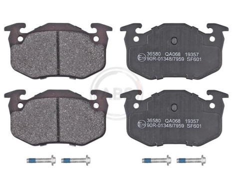 Brake Pad Set, disc brake 36580 ABS, Image 4