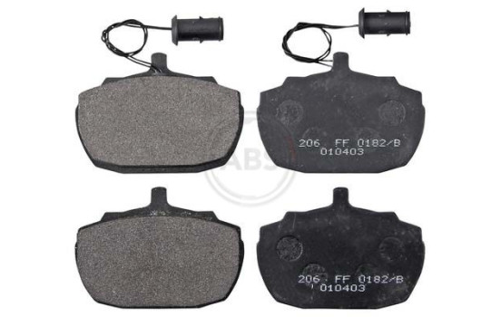 Brake Pad Set, disc brake 36581 ABS, Image 3