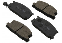 Brake Pad Set, disc brake 36585 ABS