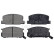 Brake Pad Set, disc brake 36585 ABS, Thumbnail 4