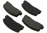 Brake Pad Set, disc brake 36586 ABS