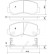 Brake Pad Set, disc brake 36587 ABS, Thumbnail 2