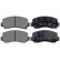 Brake Pad Set, disc brake 36587 ABS, Thumbnail 3