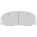 Brake Pad Set, disc brake 36588 ABS, Thumbnail 3