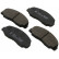 Brake Pad Set, disc brake 36588 ABS