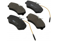 Brake Pad Set, disc brake 36589 ABS