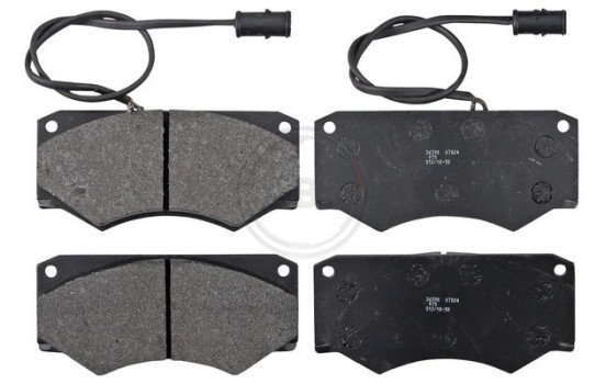Brake Pad Set, disc brake 36590 ABS, Image 3