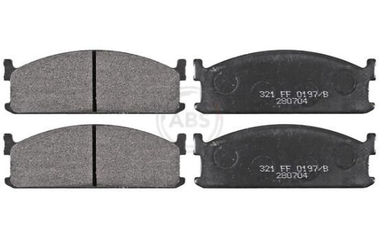 Brake Pad Set, disc brake 36593 ABS, Image 3