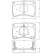 Brake Pad Set, disc brake 36594 ABS, Thumbnail 2