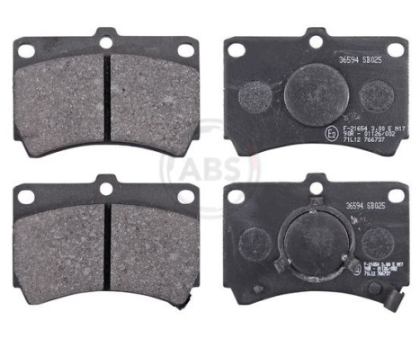 Brake Pad Set, disc brake 36594 ABS, Image 4