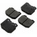 Brake Pad Set, disc brake 36595 ABS