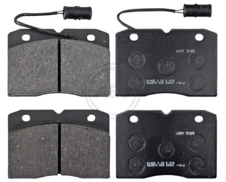 Brake Pad Set, disc brake 36597 ABS, Image 2