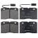 Brake Pad Set, disc brake 36597 ABS, Thumbnail 2