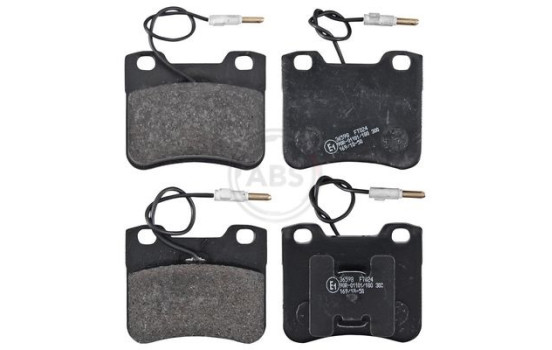 Brake Pad Set, disc brake 36598 ABS, Image 4