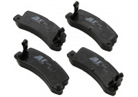 Brake Pad Set, disc brake 36604 ABS