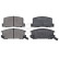 Brake Pad Set, disc brake 36605 ABS, Thumbnail 4