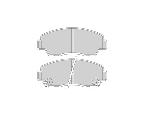 Brake Pad Set, disc brake 36606 ABS, Image 2