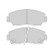 Brake Pad Set, disc brake 36606 ABS, Thumbnail 2