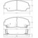 Brake Pad Set, disc brake 36606 ABS, Thumbnail 3