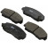 Brake Pad Set, disc brake 36606 ABS