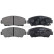 Brake Pad Set, disc brake 36606 ABS, Thumbnail 4