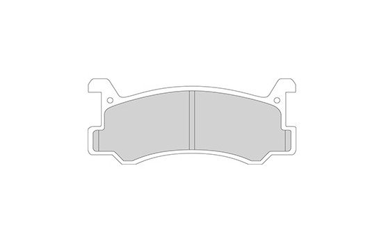 Brake Pad Set, disc brake 36607 ABS