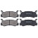 Brake Pad Set, disc brake 36607 ABS, Thumbnail 3