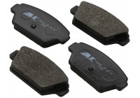 Brake Pad Set, disc brake 36609 ABS