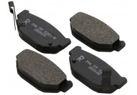 Brake Pad Set, disc brake 36614 ABS