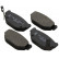 Brake Pad Set, disc brake 36614 ABS