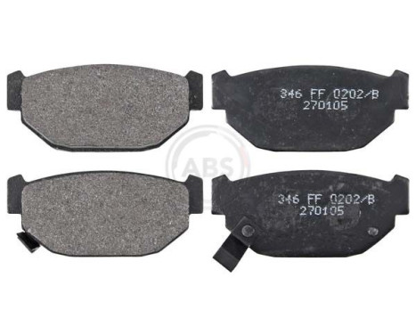 Brake Pad Set, disc brake 36614 ABS, Image 3