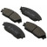 Brake Pad Set, disc brake 36616 ABS