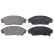 Brake Pad Set, disc brake 36616 ABS, Thumbnail 4