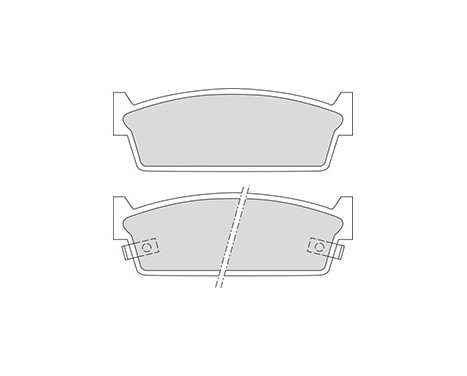 Brake Pad Set, disc brake 36617 ABS, Image 2