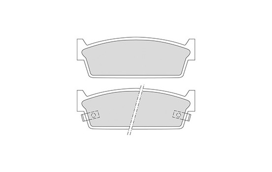Brake Pad Set, disc brake 36617 ABS, Image 2