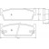 Brake Pad Set, disc brake 36617 ABS, Thumbnail 3