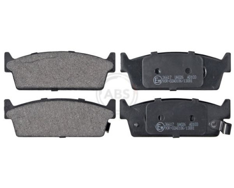 Brake Pad Set, disc brake 36617 ABS, Image 4