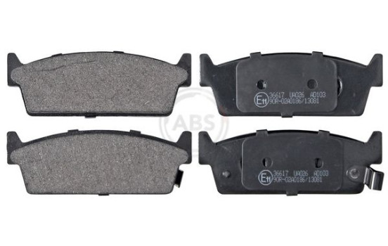 Brake Pad Set, disc brake 36617 ABS, Image 4