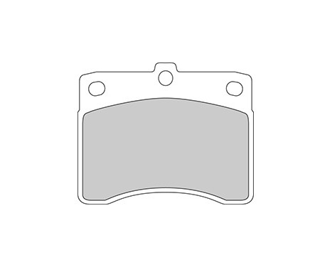 Brake Pad Set, disc brake 36621 ABS, Image 2