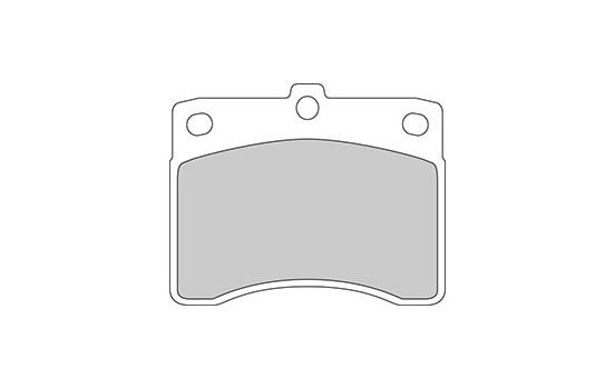 Brake Pad Set, disc brake 36621 ABS, Image 2