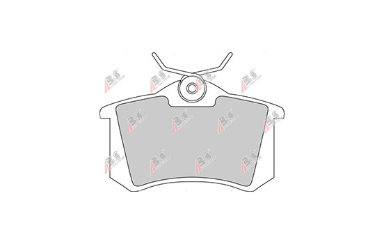 Brake Pad Set, disc brake 36623 ABS, Image 3