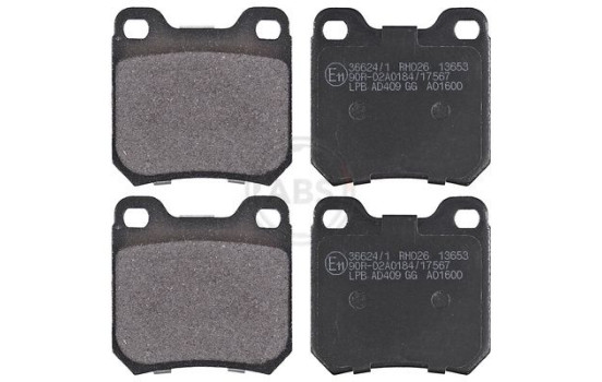 Brake Pad Set, disc brake 36624/1 ABS