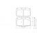 Brake Pad Set, disc brake 36625 ABS, Thumbnail 2