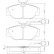 Brake Pad Set, disc brake 36629 ABS, Thumbnail 2