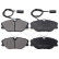 Brake Pad Set, disc brake 36629 ABS, Thumbnail 4