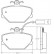 Brake Pad Set, disc brake 36630 ABS, Thumbnail 2