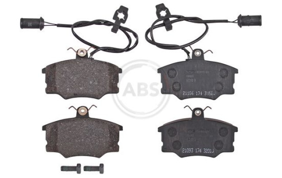 Brake Pad Set, disc brake 36631 ABS, Image 3
