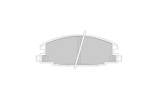 Brake Pad Set, disc brake 36632 ABS, Image 3