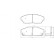 Brake Pad Set, disc brake 36639 ABS, Thumbnail 2