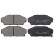 Brake Pad Set, disc brake 36639 ABS, Thumbnail 3